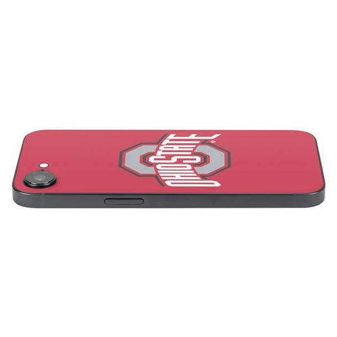 Ohio State University Buckeyes Red Logo iPhone 16e Skin